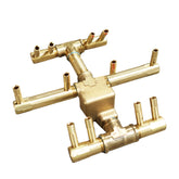 Circle Tree-Style Brass Burner - CFBCTL120